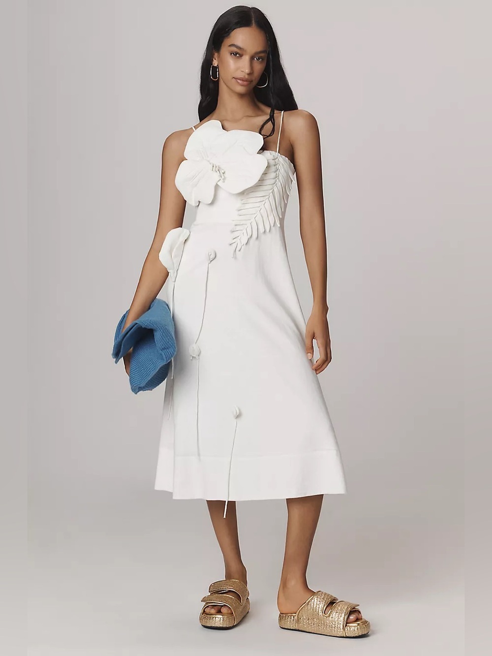 Farm Rio's Garden midi-dress - Picture 4 of 16